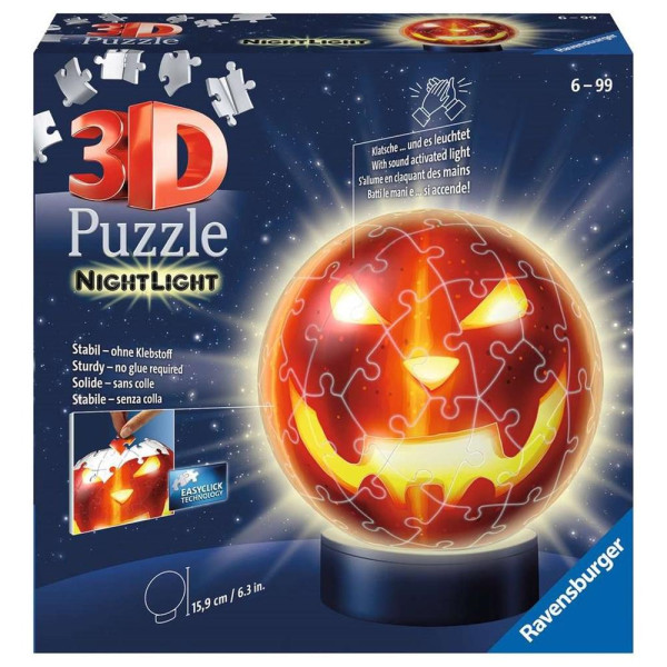 Puzzle 3d ravensburger calabaza de halloween D