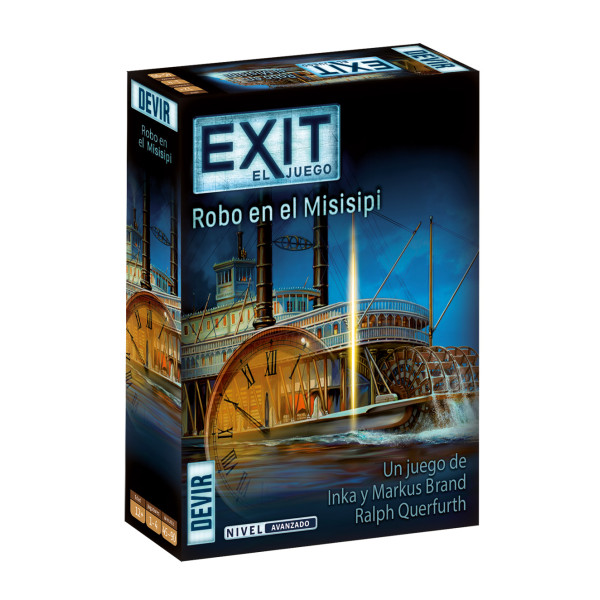 Juego de mesa exit 14 robo en el mississippi D