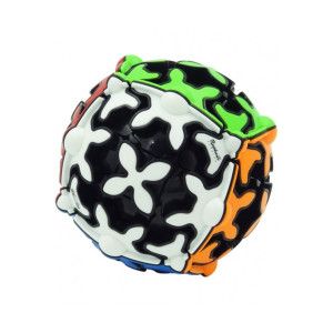 Cubo de rubik qiyi gear ball 3x3 bordes negros D