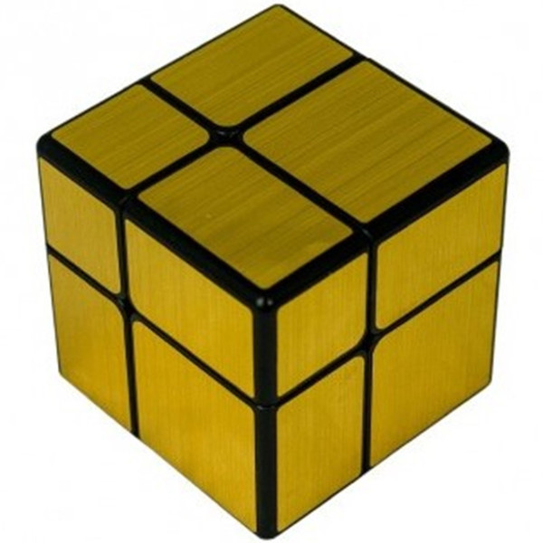 Cubo de rubik qiyi mirror 2x2 oro D