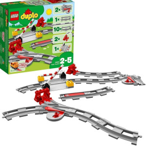 Lego vias ferroviarias 10882 D