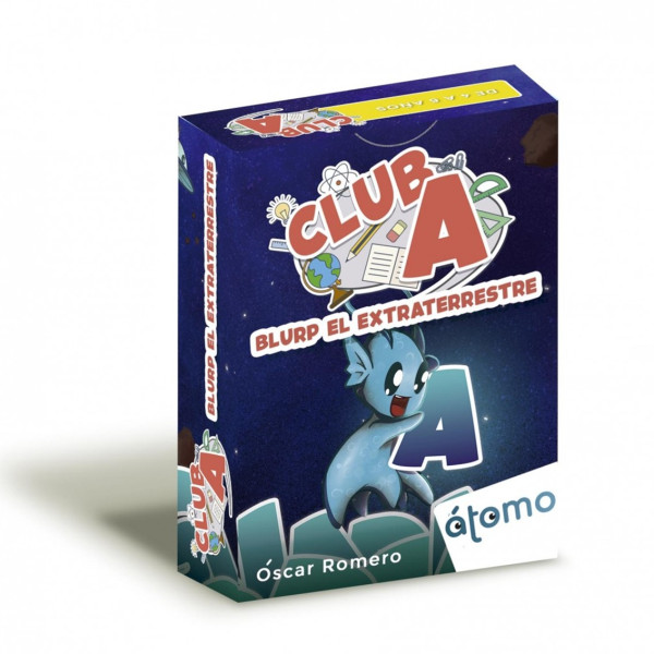 Jogo de mesa atom games club to: blurp alien pegi 8 D