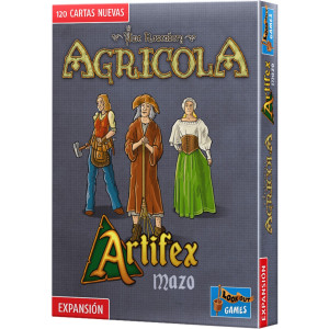 Jogo de tabuleiro agrícola: baralho artifex pegi 12 D