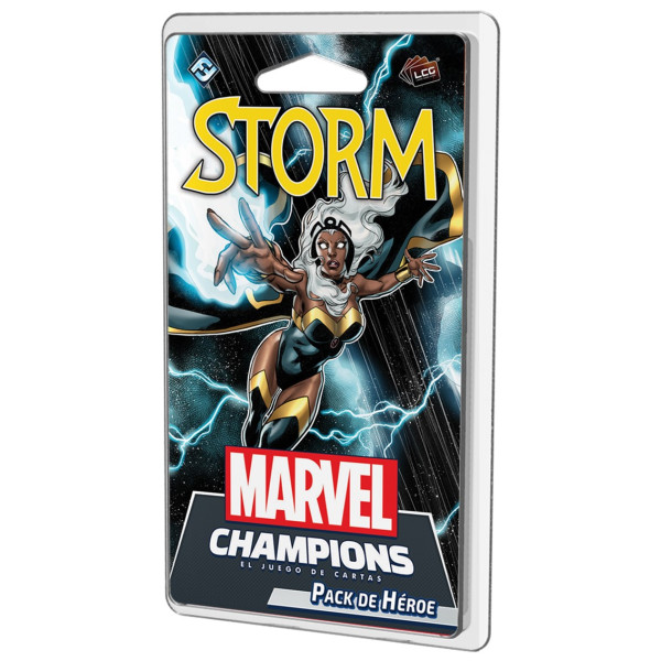 Jogo de tabuleiro dos campeões da Marvel: tempestade 60 cartas pegi 14 D