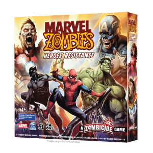 Juego de mesa marvel zombies heroes resistance edad recomendada 14 años D