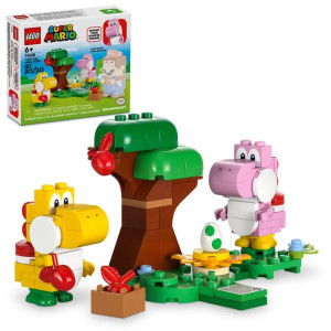 Lego super mario conjunto de expansão: ovo yoshi na floresta D