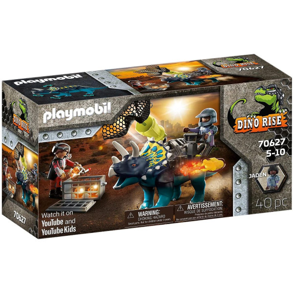 Playmobil triceratops: disturbios por las piedras legendarias D