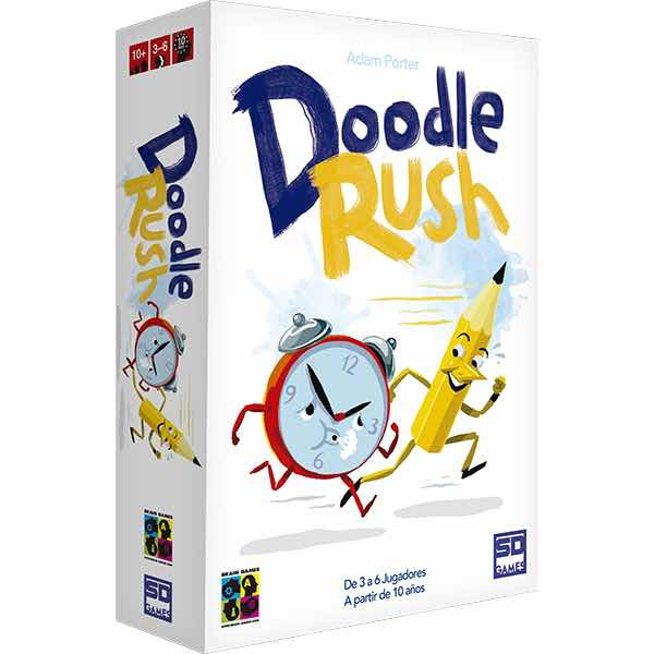 Jogo de mesa doodle rush pegi 10 D