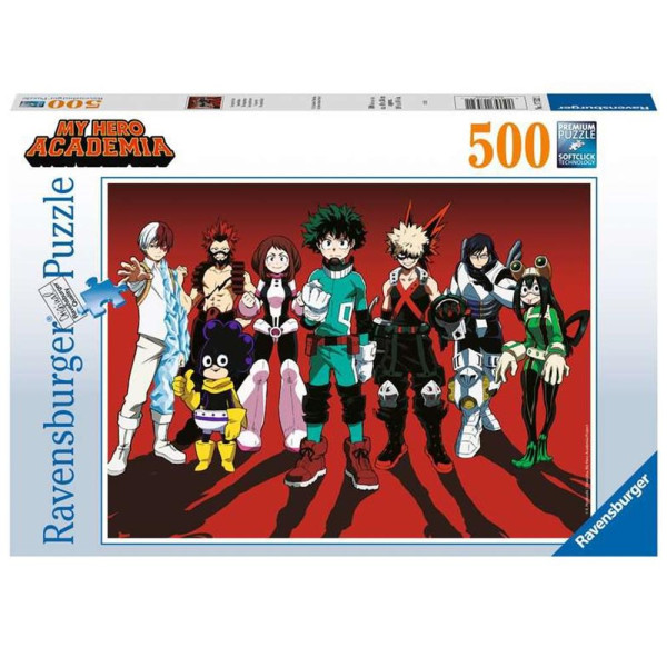 Ravensburger meu herói academia quebra-cabeça 500 pontos D