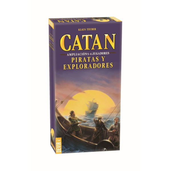 Juego de mesa devir catan piratas y exploradores 5 - 6 jugadores Juego de mesa devir catan piratas y exploradores 5 - 6 jugadores D