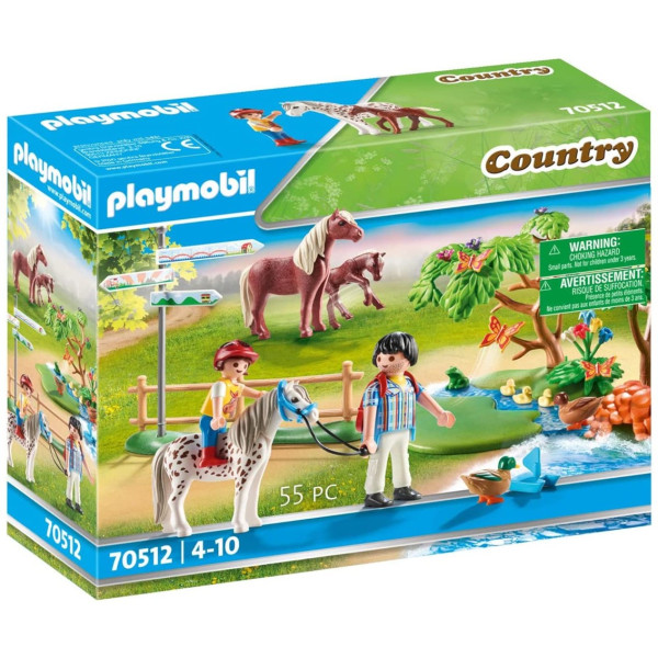 Playmobil paseo en poni D