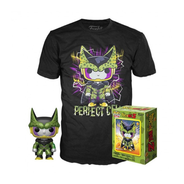 Funko pop dragon ball z celula perfecto + camiseta talla aleatoria ut - 56669 D