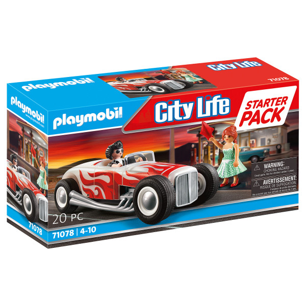 Playmobil starter pack hot rod D