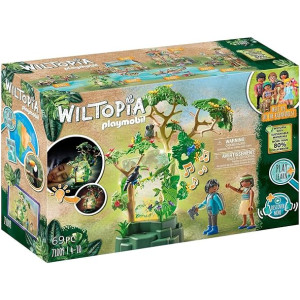 Playmobil wiltopia floresta tropical com noite louz D