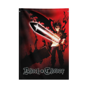 Banderola decorativa black clover D