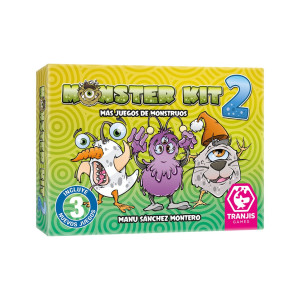 Jogo de tabuleiro Monster kit 2 recomendado para 3 anos de idade D