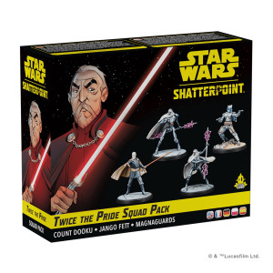 Jogos de mesa estrelas guerras destroem duas vezes o orgulho contagem dooku squad pack D