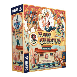 Juego de mesa devir 3 ring circus D