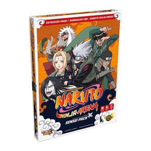 Jogo de mesa naruto ninja sand sensei pack recomendado idade 10 anos (ingles) D