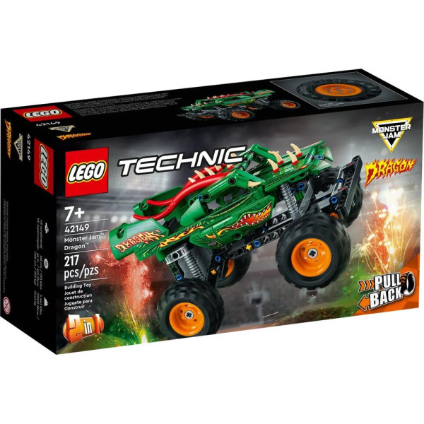 Lego technic monster jam dragon D