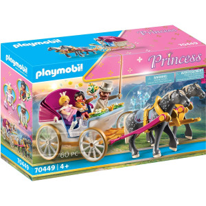 Playmobil Carruagem romântica puxada por cavalos D