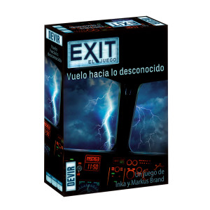 Juego de mesa devir exit 15 vuelo hacia lo desconocido D