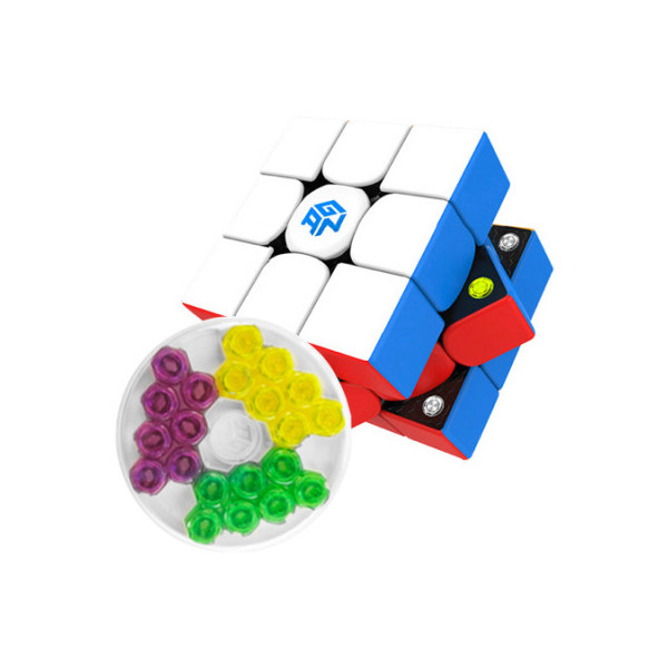 Cubo de rubik gan 356 m 3x3 magnetico stk multicolor D