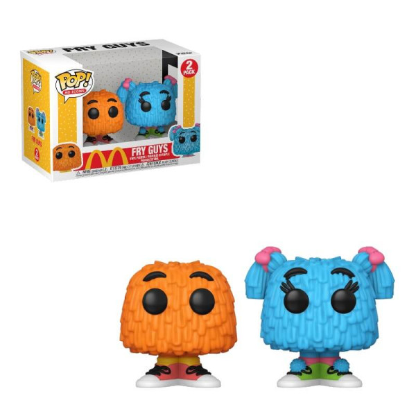 Funko pop ícones mcdonald's pack fritar cara laranja e azul 47761 D