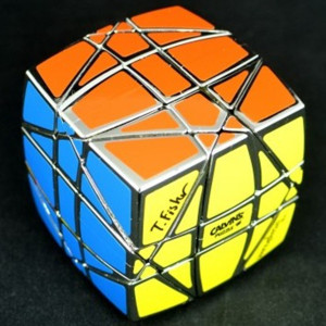 Cubo de Rubik de Prata Hexaminx de Calvin D