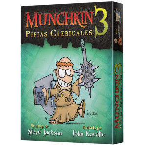 Juego de mesa munchkin 3: pifias clericales pegi 10 D