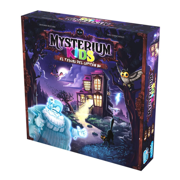 Juego de mesa mysterium kids: el tesoro del capitán bu pegi 6 D