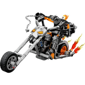 Lego marvel meca y moto del motorista D