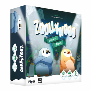 Jogo de tabuleiro Zoollywood D