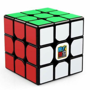 Cubo de rubik moyu mofang jiaoshi mf3rs 3x3 bordes negros D