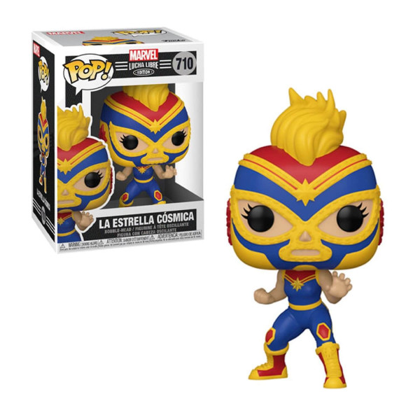 Funko pop marvel luchadores capitana marvel 53872 D