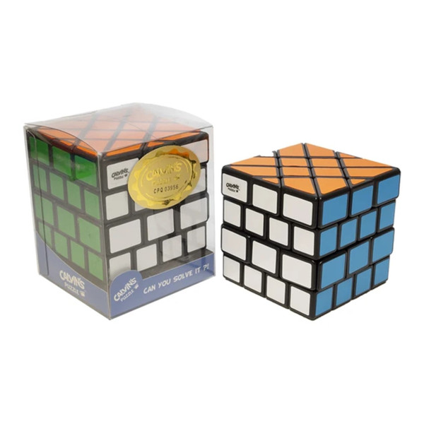 Cubo de rubik calvin's chester 4x4 halfish cube ii negro D