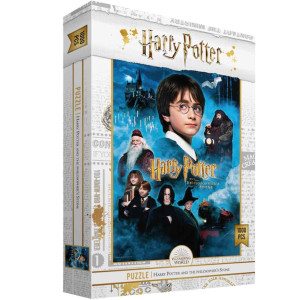 Quebra-cabeça Asmodee 1000 peças Harry Potter e a Pedra Filosofal Pegi 14 D