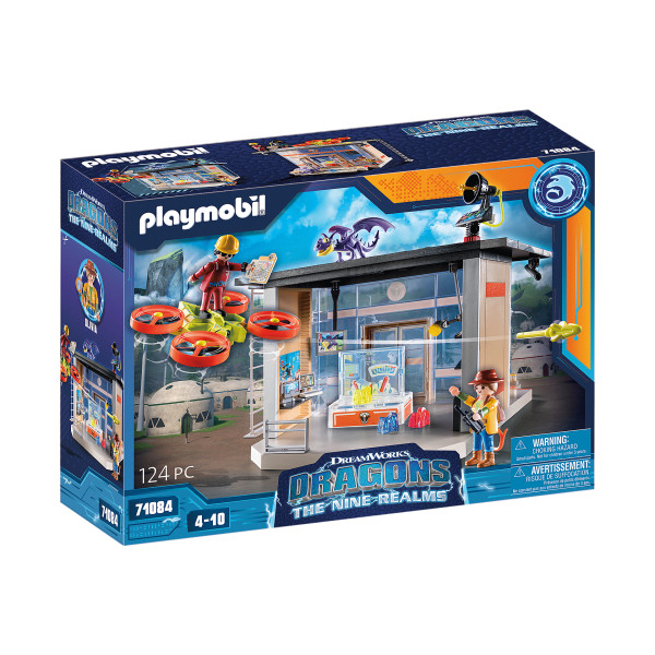 Dragões Playmobil: nove reinos : lab icaris D