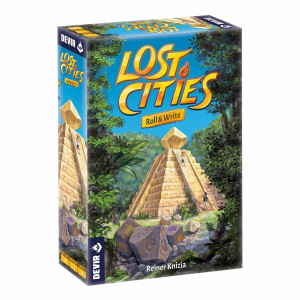 Juego de mesa lost cities roll & write D