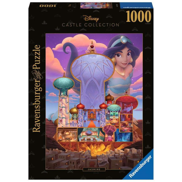 Puzzle ravensburger disney castles -  jasmine 1000 piezas D