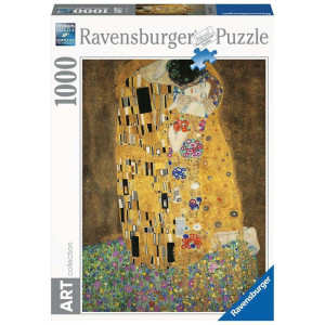 Puzzle ravensburger klimt: el beso 1000 piezas D