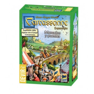 Juego de mesa devir carcassonne mercados y puentes 2018 D