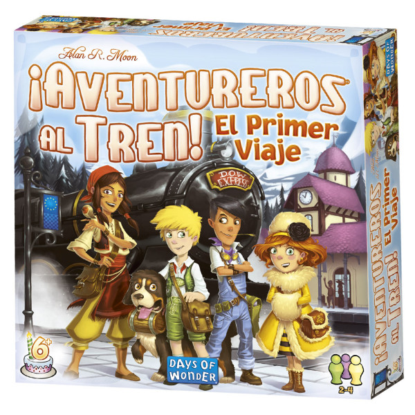 Juego de mesa ¡AVENTUREROS AL TREN! EL PRIMER VIAJE D