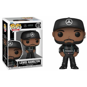 Funko pop deportes formula 1 mercedes lewis hamilton 62220 D