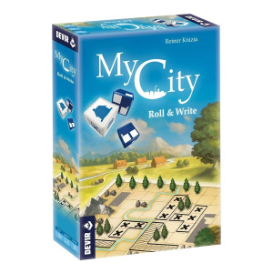 Juego de mesa my city roll and write D