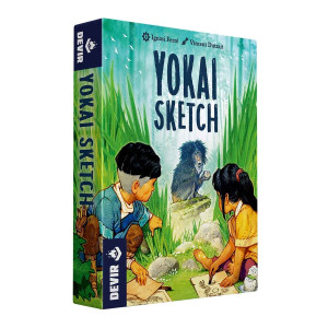 Juego de cartas devir yokai sketch D