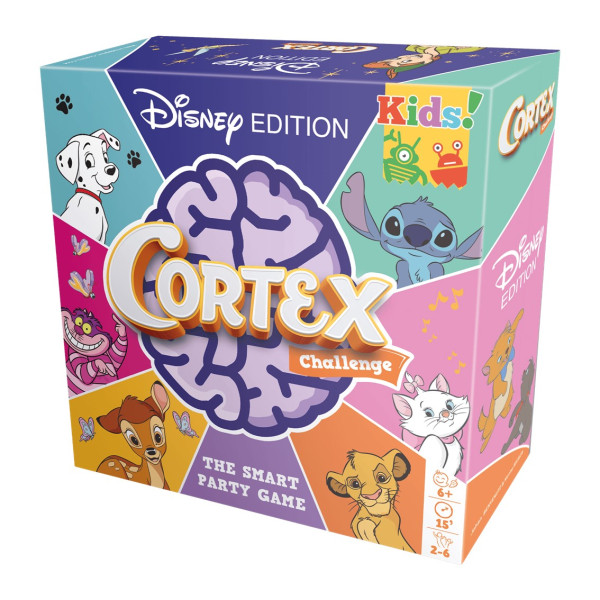 Juego de mesa cortex kids disney edition edad recomendada 6 años D