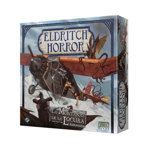 Juego de mesa eldritch horror las montañas de la locura expansion edad recomendada 14 años D