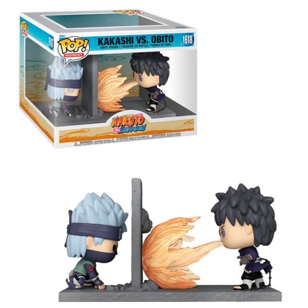 Funko pop moment! naruto naviopuden kakashi vs obito uchiha 80256 D