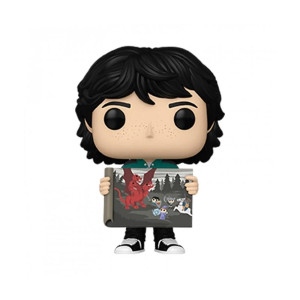 Funko pop stranger things s4 mike con dibujo de will 80137 D